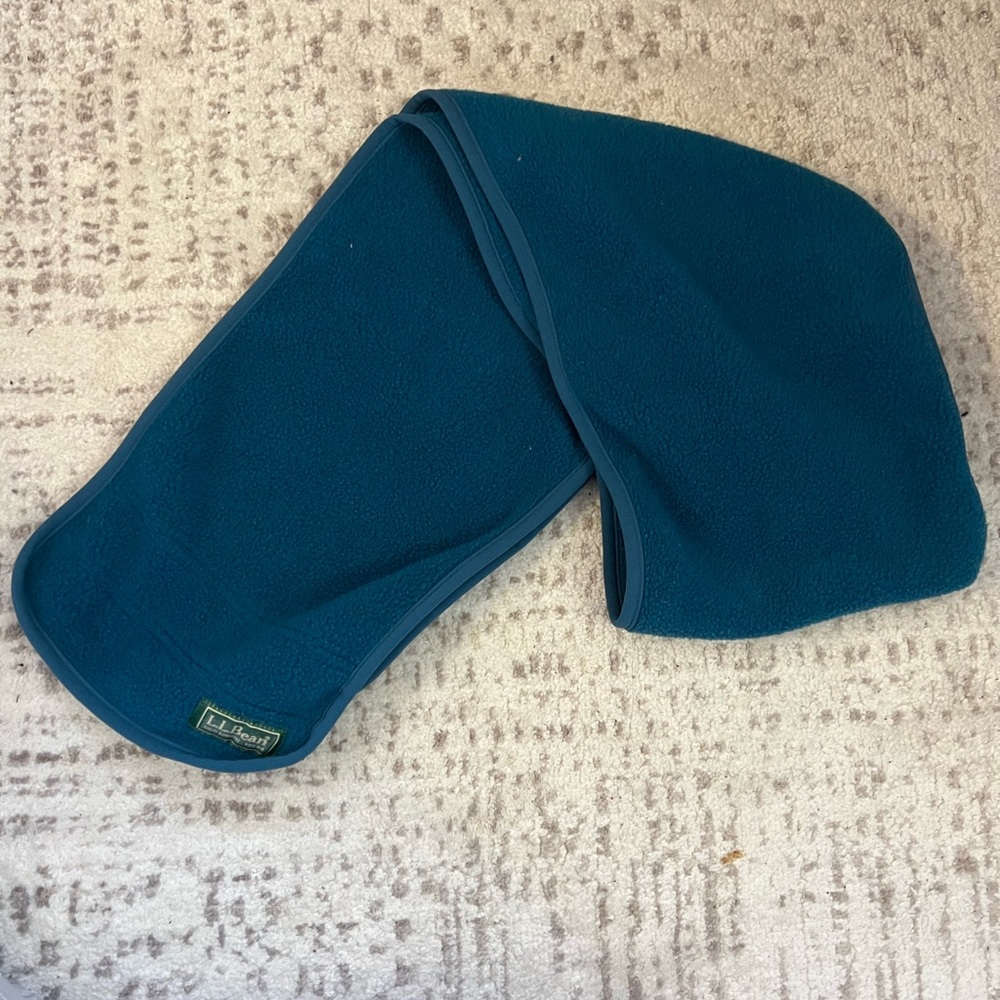 Vintage LLBEAN fleece scarf